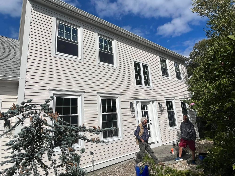 Enhance your home's curb appeal with our professional exterior painting services, offering high-quality finishes and weather-resistant coatings to protect and beautify your property for years to come. Satisfaction guaranteed. for Brush Bro’s in Hollis, ME