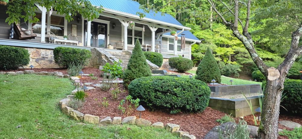 Our hardscaping services create beautiful, durable outdoor features like patios, walkways, retaining walls, and fire pits that enhance your home’s curb appeal, functionality, value, and year-round enjoyment. for Townsend Land Management in Elizabethton, TN