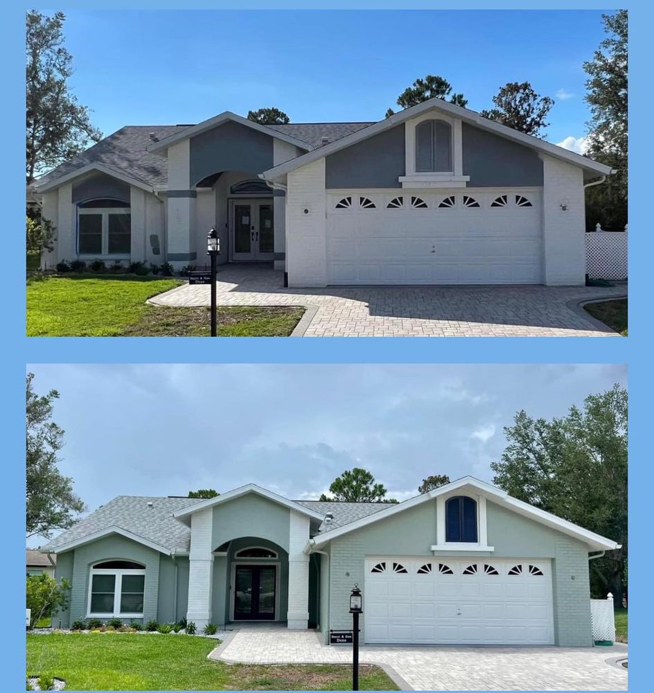 Exterior Painting for Garrity Painting in Palm Harbor, FL