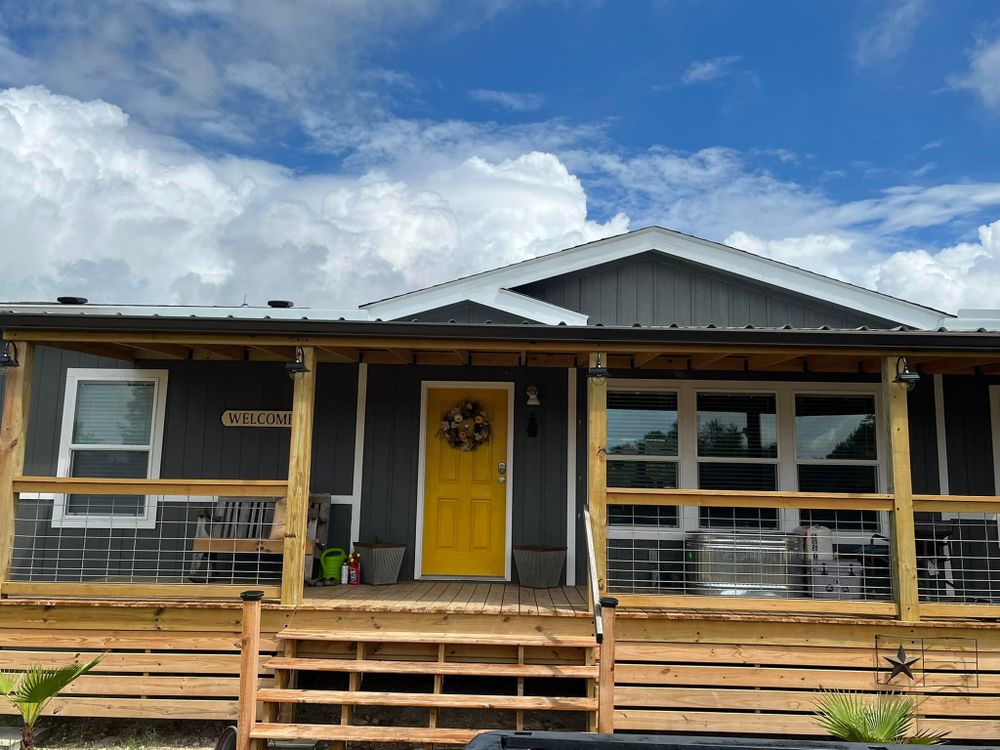 Transform your outdoor space with our expert deck and patio installation services, offering durable materials, customized designs, and professional craftsmanship to enhance beauty and functionality in your home's exterior oasis. for Chase Remodeling & Concrete in Taylor County, TX