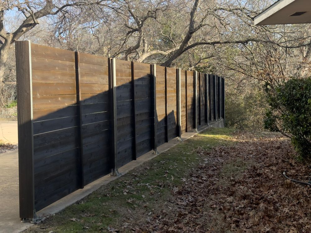 Fences for Walker Custom Exteriors in Dallas, TX