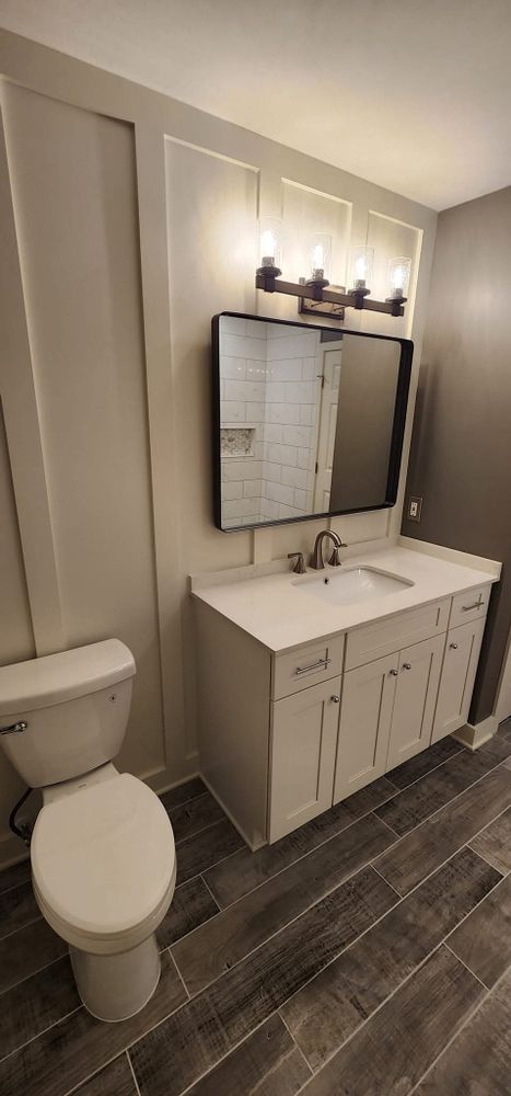 Bathroom Remodels for D&K Customs in Brighton, MI