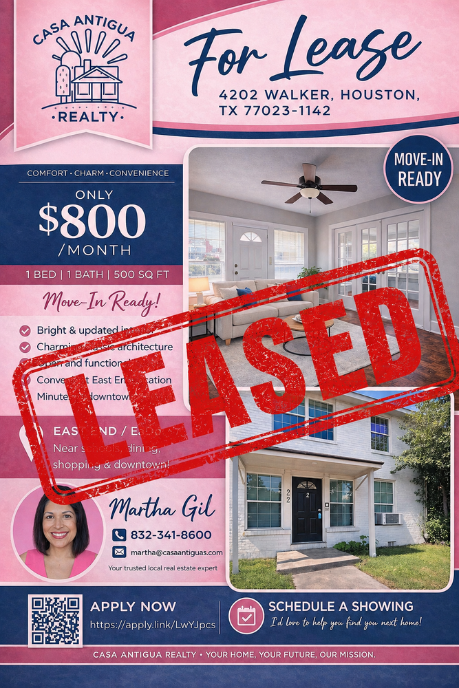 All Photos for Casa Antigua Realty in Houston, TX