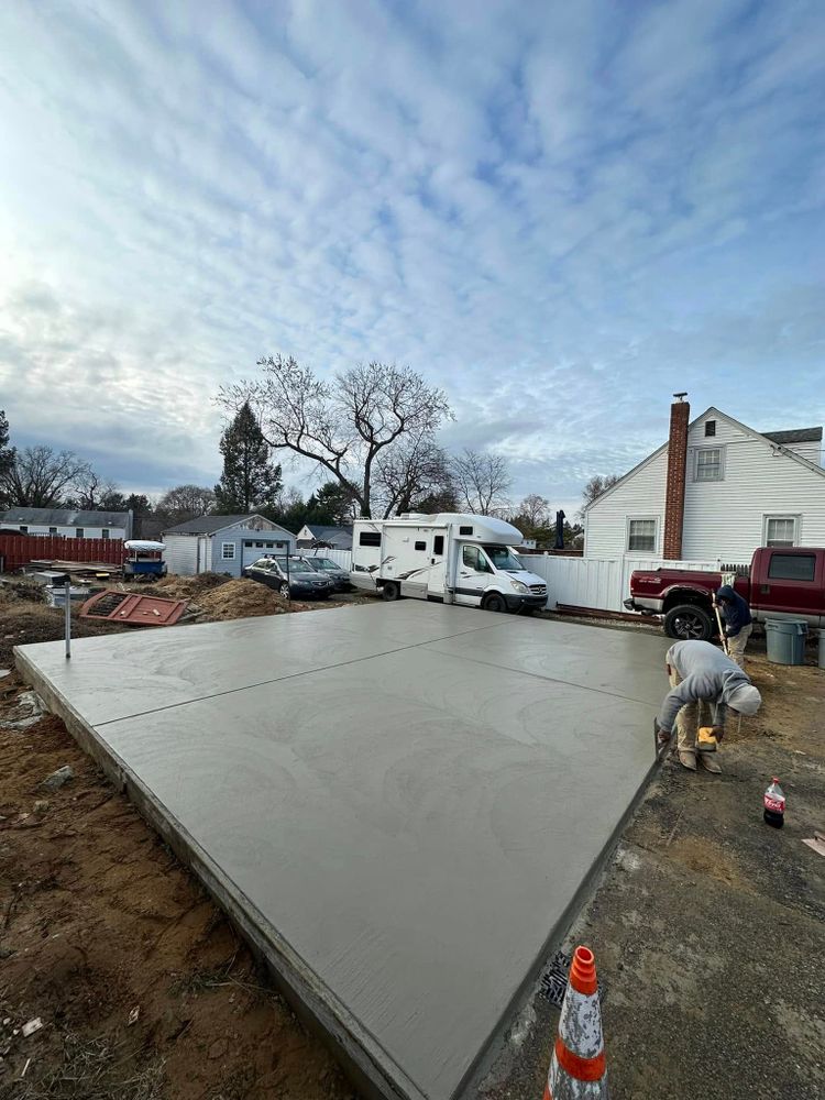 Our concrete services provide durable, high-quality solutions for your home's needs, including driveways, patios, and foundations. Trust our skilled team to enhance your property's value with professional craftsmanship and reliable results. for GV Concrete LLC in Cherry Hill Township, NJ