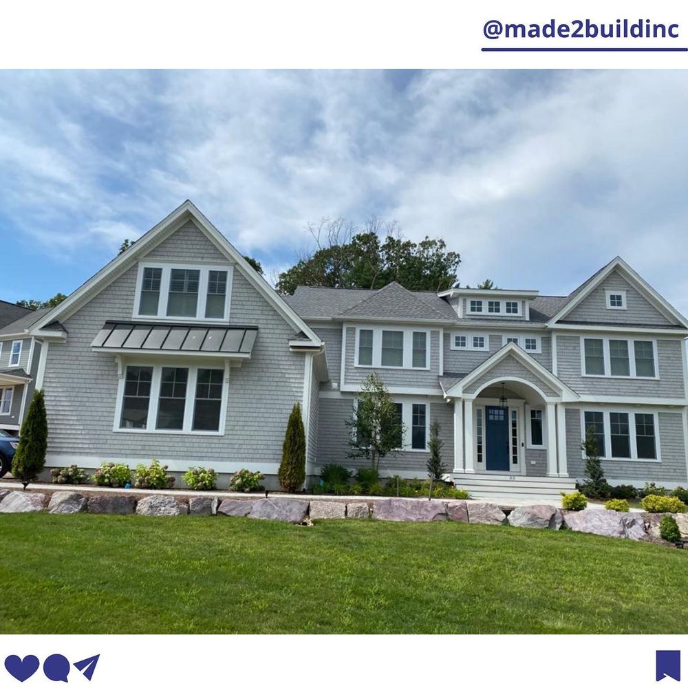 Exterior Renovations for Made 2 Build in Longmeadow, MA