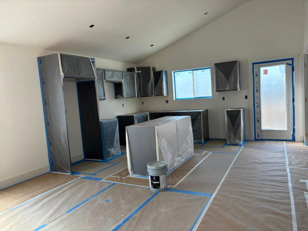 Transform your kitchen and cabinets with our refinishing service, providing a fresh, modern look without the cost of replacement. Expert craftsmanship ensures durable finishes and stunning results tailored to your style. for Grand Painting in Bozeman, MT