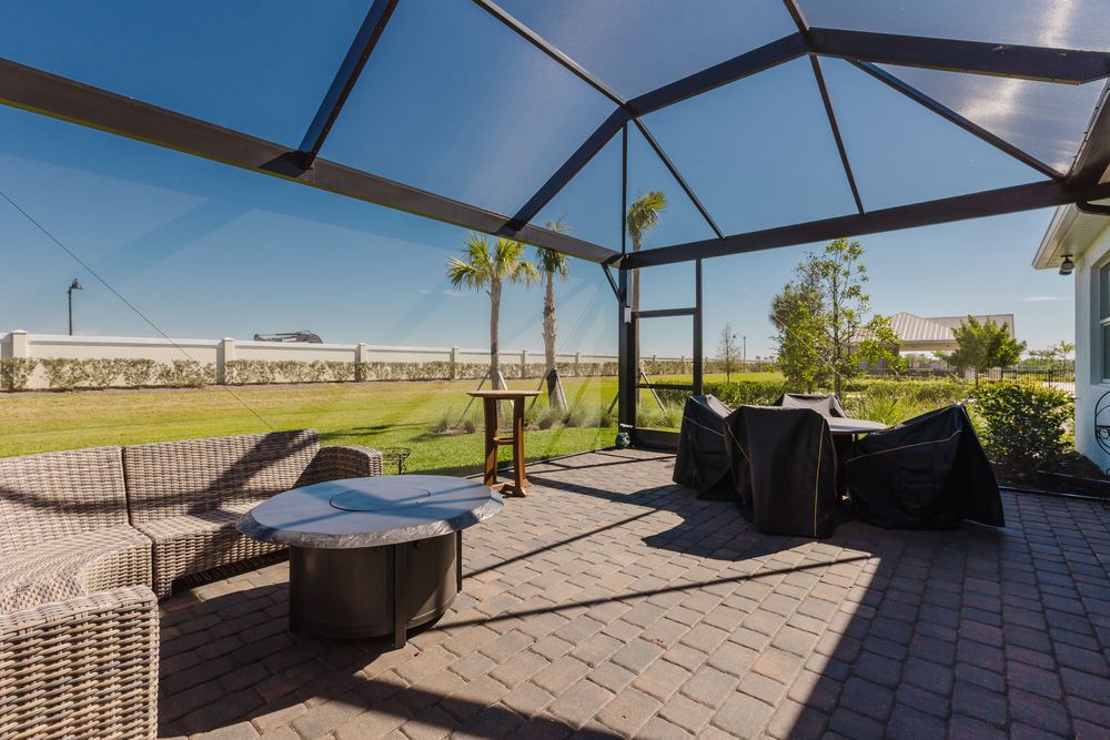 Enhance your outdoor space with our Lanai Extensions service, seamlessly blending design and functionality to expand your lanai area into a luxurious oasis perfect for relaxation and entertaining. for Advanced Screen Services LLC in Punta Gorda, FL