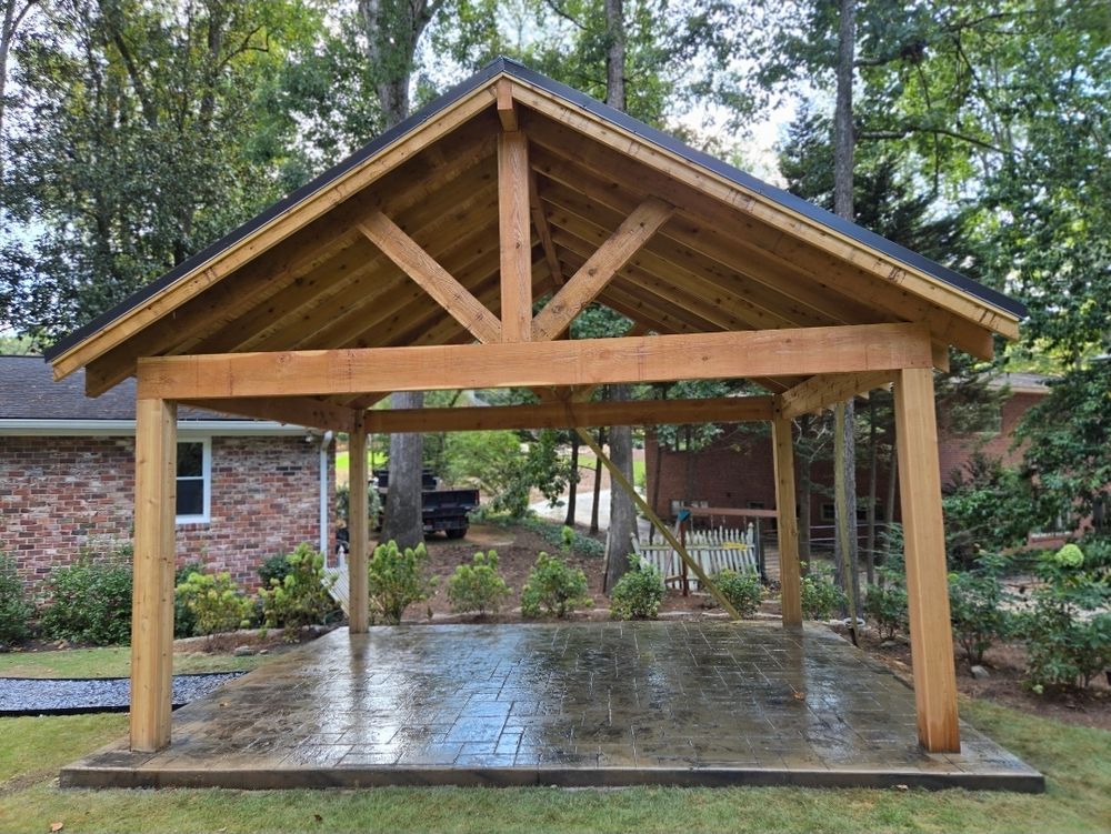 Enhance your home with our expert carpentry services, delivering custom-designed decks, pergolas, and garden structures that seamlessly blend functionality and style to elevate your outdoor living experience. for Atlanta's Best Landscaping in Cumming, GA