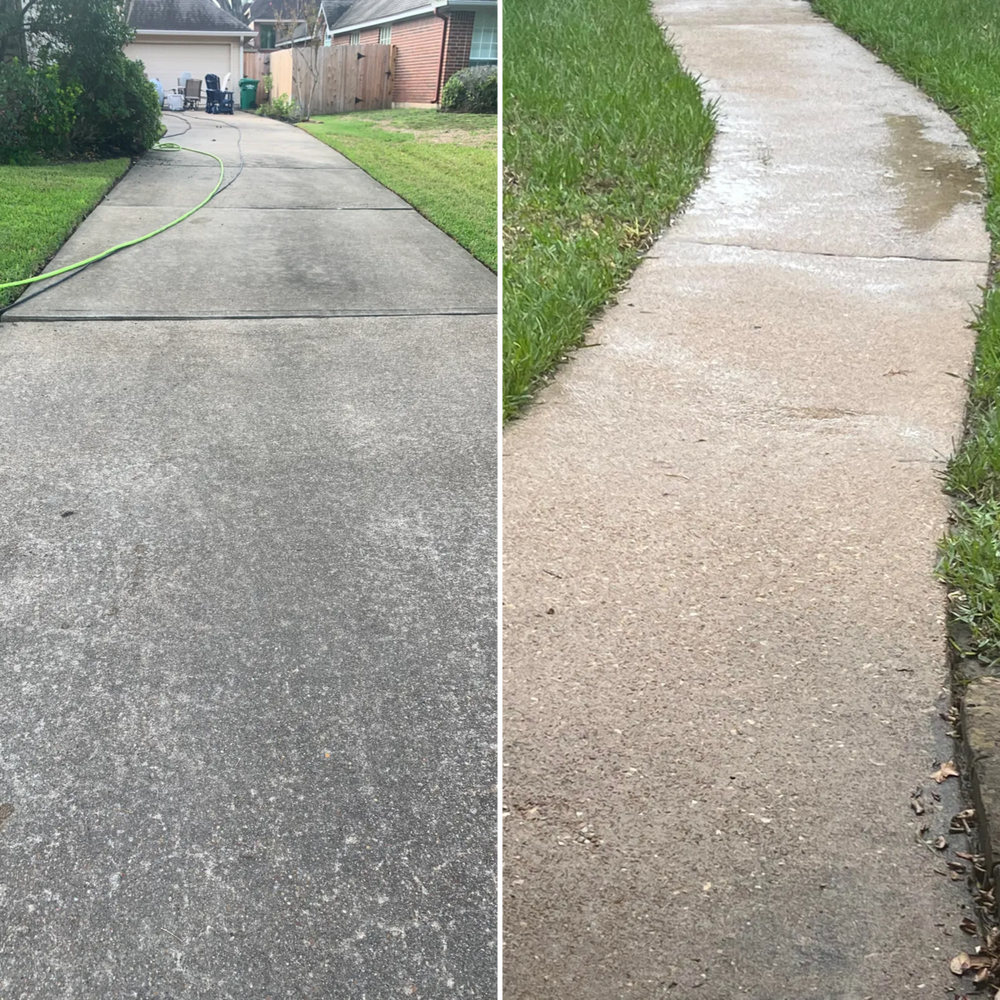 Pressure Washing for Houston Junk Removal - Klean Team Services in Spring, TX