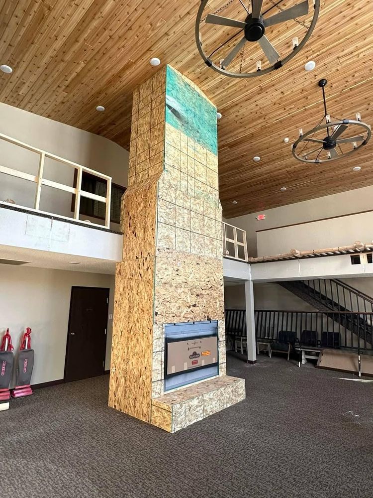 Interior Renovations for Dittbrenner Woodworking in Stanley, ND