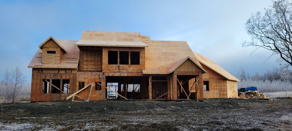 Framing for SteveWorks Construction in Sterling, AK