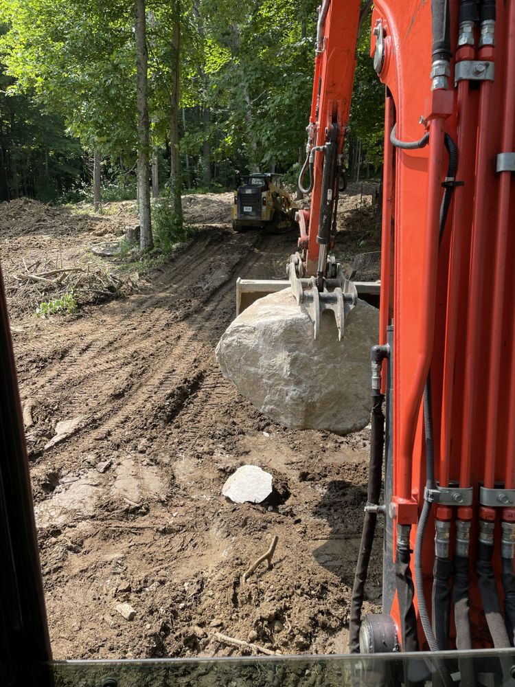 Excavation for CS Property Maintenance in Middlebury, CT