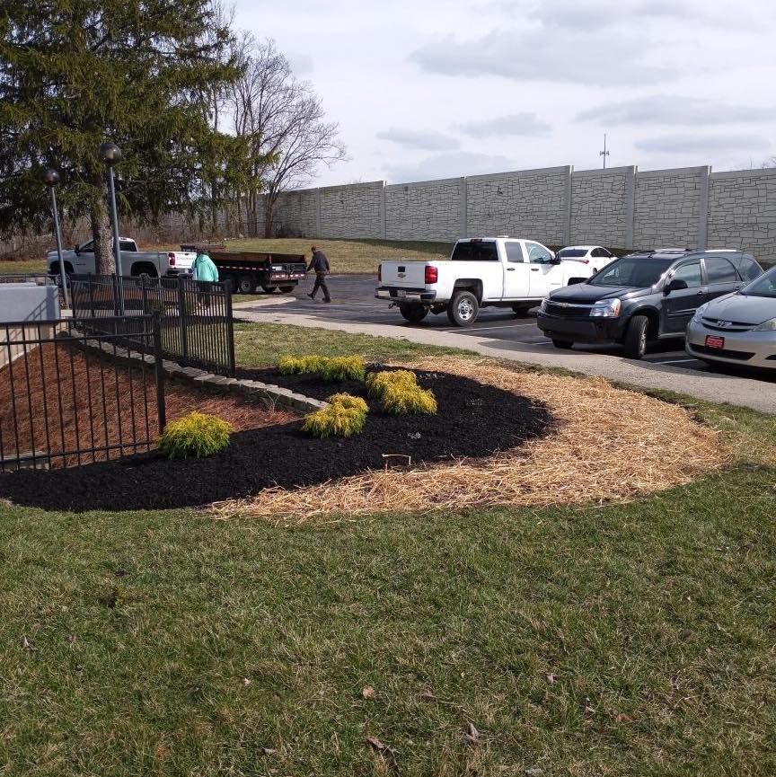 Our Mulch Installation service enhances your landscaping by adding a layer of mulch that improves soil quality, retains moisture, suppresses weeds, and gives a polished look to your outdoor space. for My Lawn Solutions LLC in Milford, OH