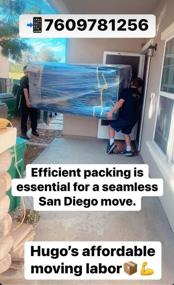 All Photos for Hugo’s Affordable Moving Labor in San Diego, CA