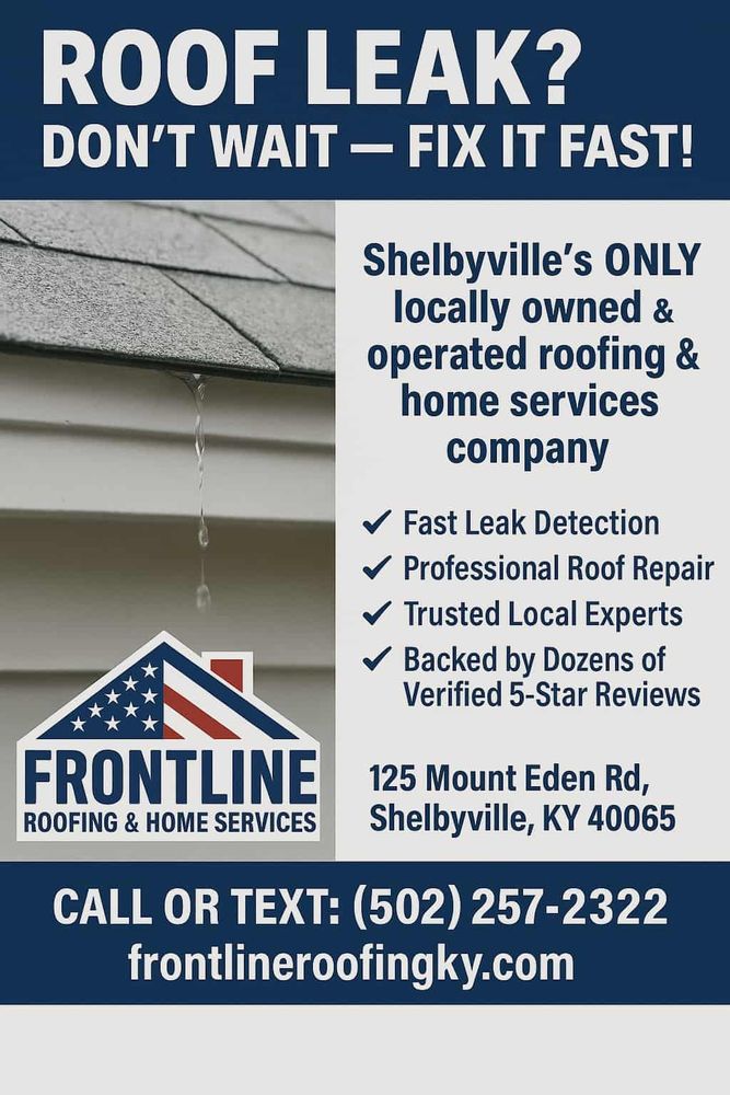 Other Services for Frontline Roofing & Home Services in Shelbyville, KY