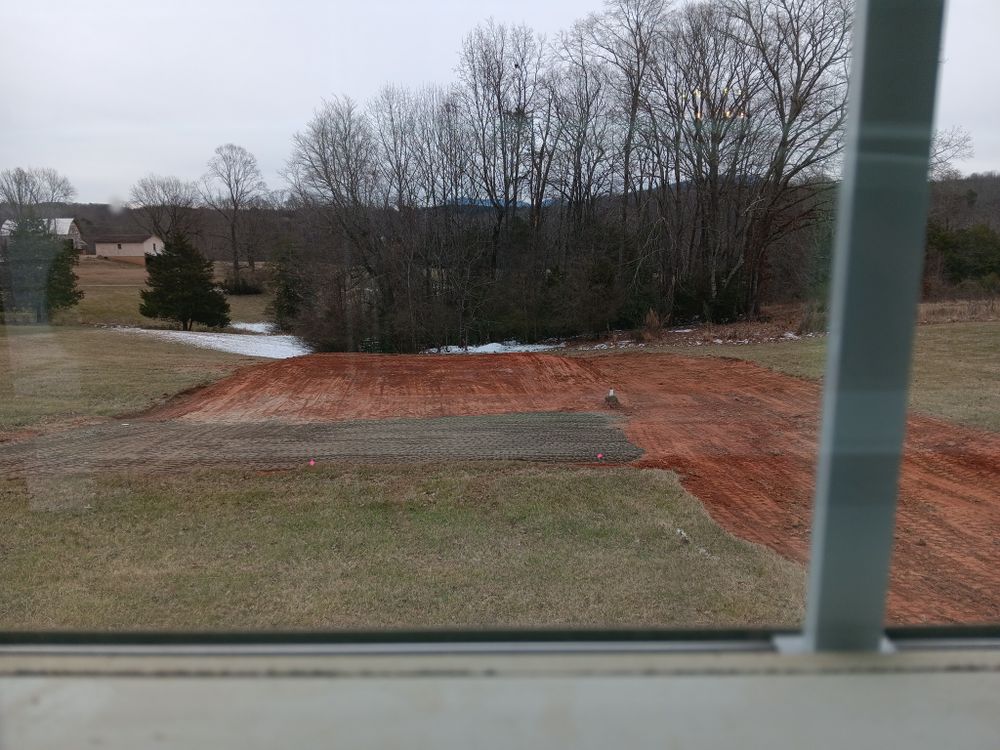 Excavating for Baldwin Grading of NC in Pilot Mountain, NC