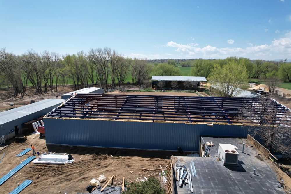 Arena Construction for Dittus Construction in Loveland, CO