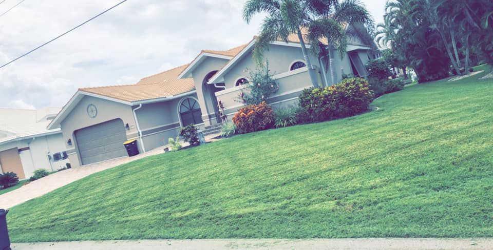 Our Lawn Maintenance service ensures a lush, healthy lawn with regular mowing, fertilizing, weed control, and seasonal treatments. Enjoy expert care that enhances your home's curb appeal and promotes vibrant growth all year round. for Rize N’ Grind  in Punta Gorda, FL