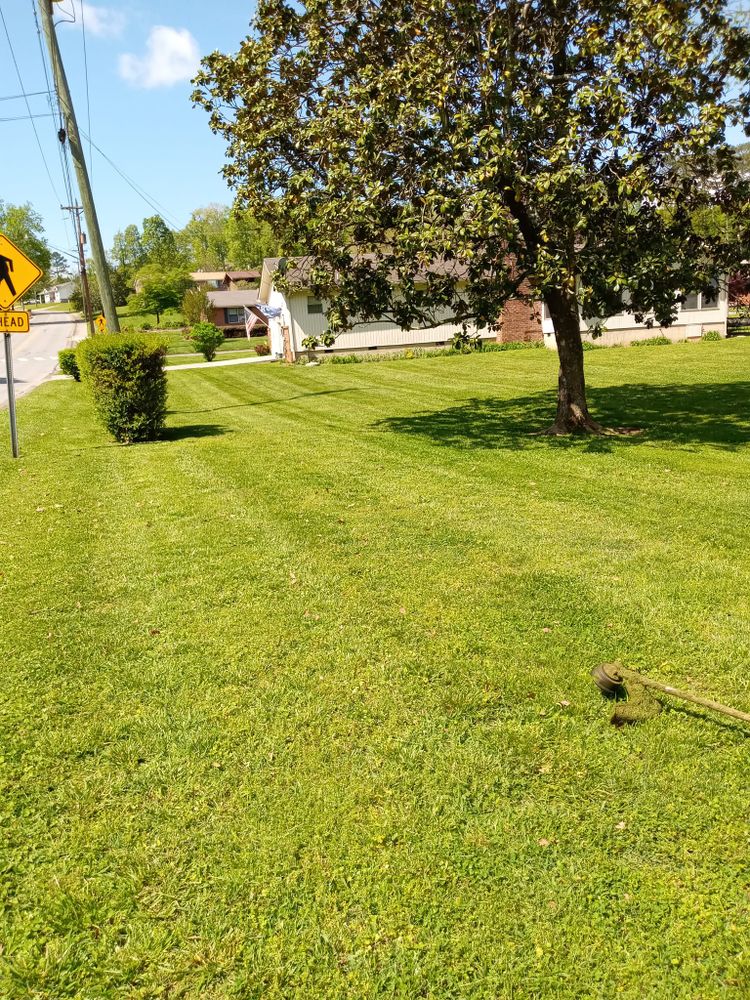 Our mowing service ensures a pristine, well-maintained lawn with expert attention to detail. We offer professional, reliable care tailored to your lawn's specific needs, enhancing curb appeal and promoting healthy grass growth. for KWL Lawn Care in Etowah, TN
