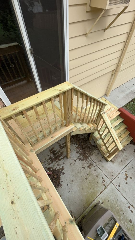 Deck Installations for Kingdom Carpentry in Jackson, MI