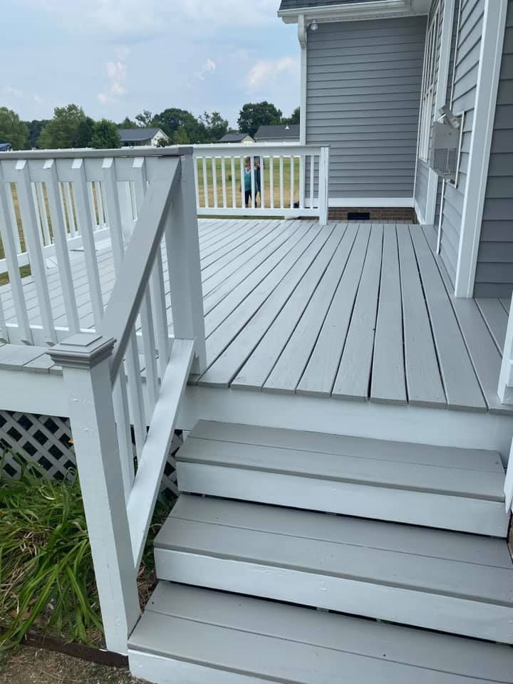 Enhance your outdoor living space with our expert Deck Repair service. Whether you're looking to revamp an existing structure or explore new deck ideas - we've got you covered! for Baucom Home Repair Services, LLC in Spring Hope, NC