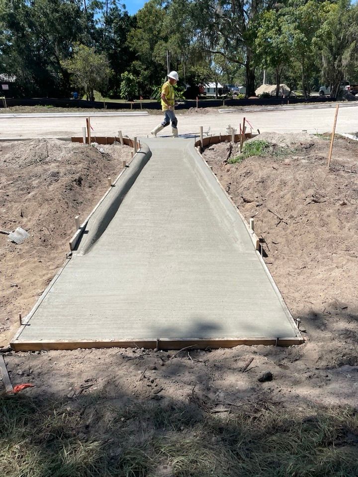  Concrete for A Custom Curb & Borders in Sebring, FL