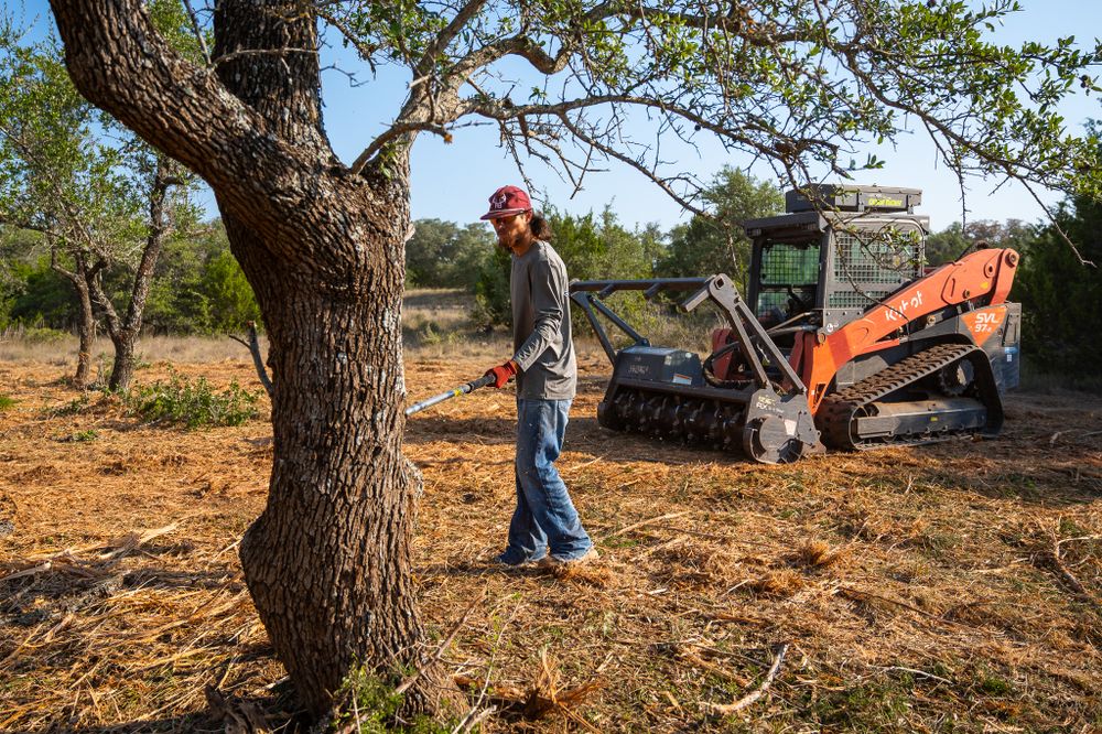 Tree Trimming and Removal for 512 Land Clearing in Blanco County, TX