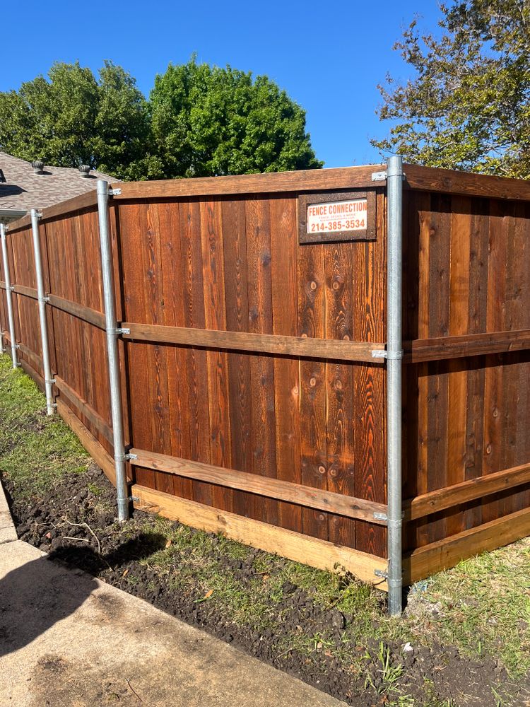 Fences for Fence Connection TX LLC in McKinney, TX