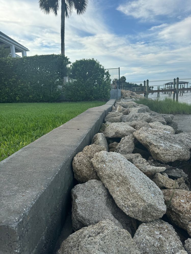 Routine Maintenance and Inspections service ensures the longevity and structural integrity of your sea wall by regularly checking for any damage or wear, providing peace of mind for homeowners. for Lad’s Coastal Construction in Flagler Beach, FL