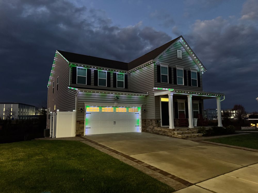 Permanent Lighting for Happy Holiday Christmas Lighting in Mullica Hill, NJ