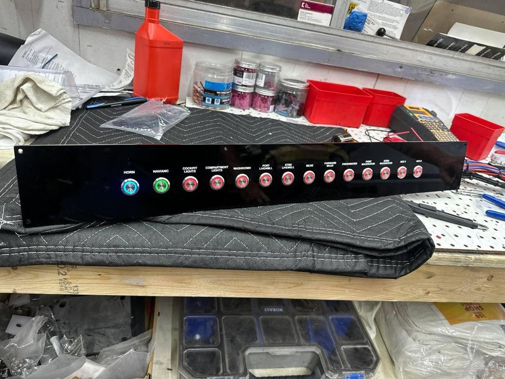Enhance your vessel's functionality with our Switch Panel Upgrades & Customization service, offering tailored designs, improved accessibility, and enhanced durability for a seamless nautical experience on your marine adventures. for Going Coastal Marine Electronics in Eustis, FL