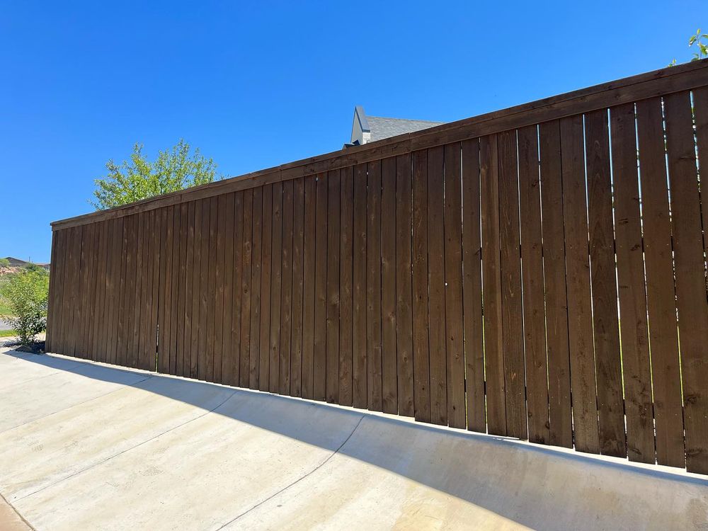 Fences for High Plains Stain in Lubbock, TX
