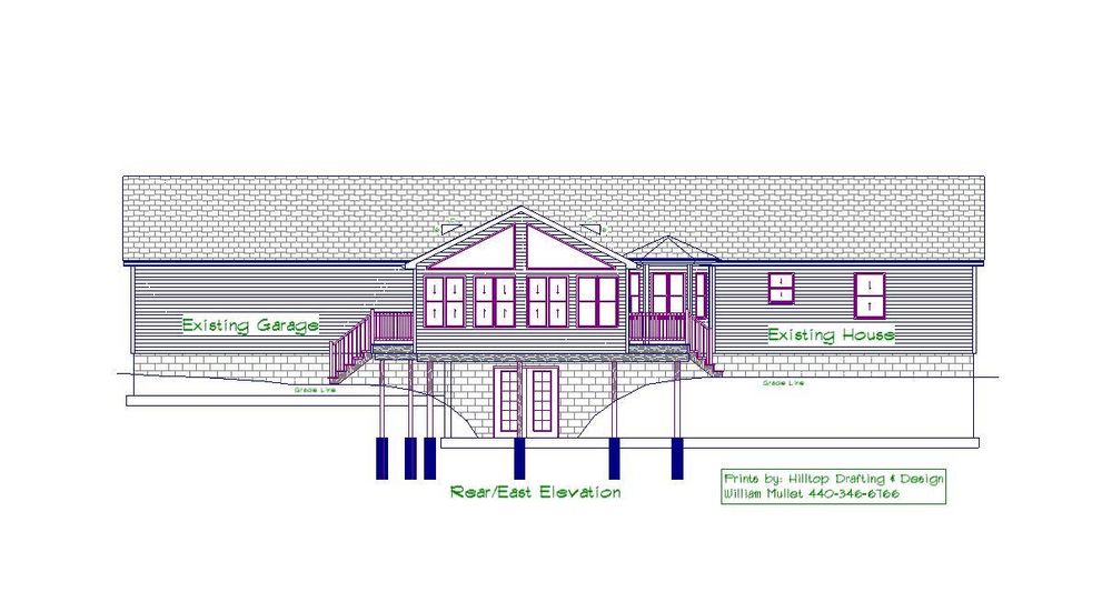 Blueprints for Hilltop Drafting & Design LLC in Geauga County, Ohio