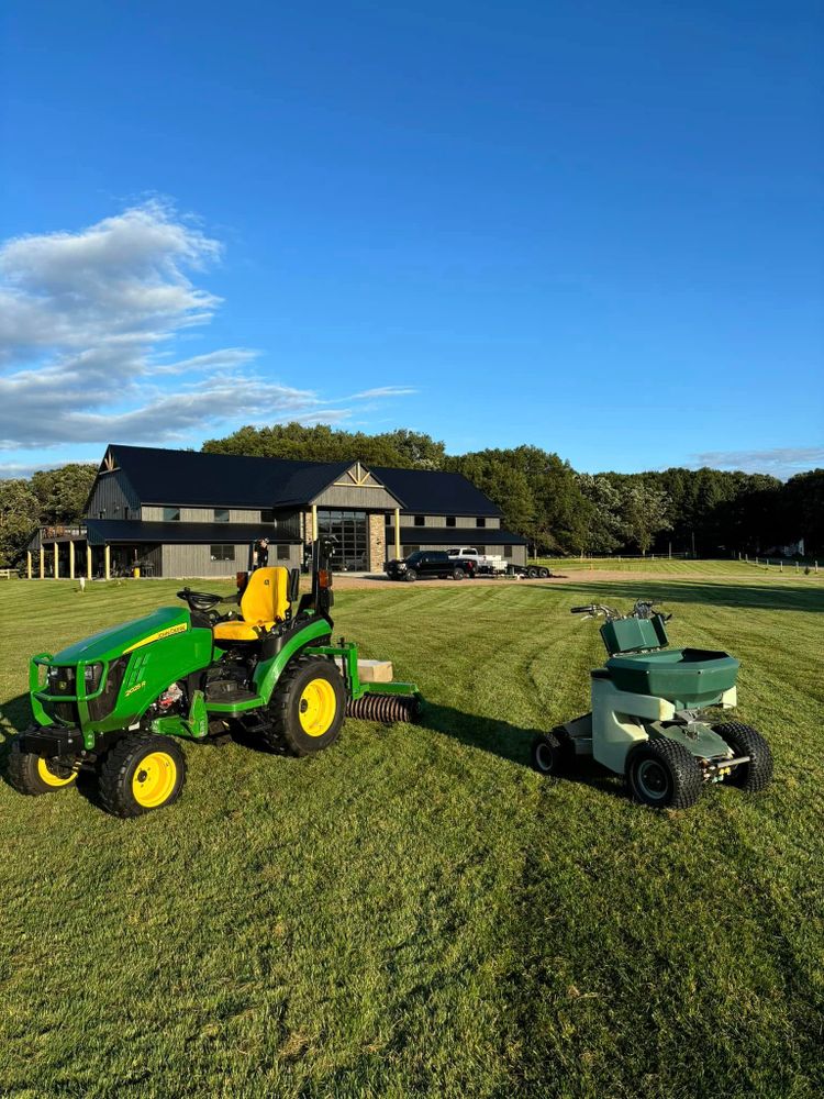 Our Fertilizing and Weed Control service ensures a lush, healthy lawn by providing essential nutrients while effectively eliminating unwanted weeds, enhancing the overall appearance and vitality of your outdoor space. for Green Bridge Irrigation in Little Falls, MN