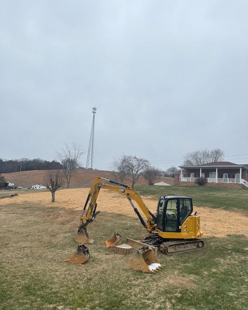 Site Development for Bernard’s Outdoor Services in Greeneville, TN