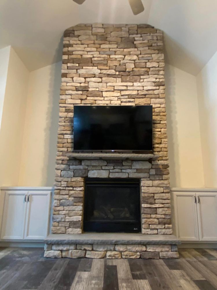 Our professional masons have the expertise to seamlessly install a beautiful fireplace in your home, creating a cozy and inviting atmosphere for you and your family to enjoy during the colder months. for Freelance Contracting in Saratoga Springs, NY