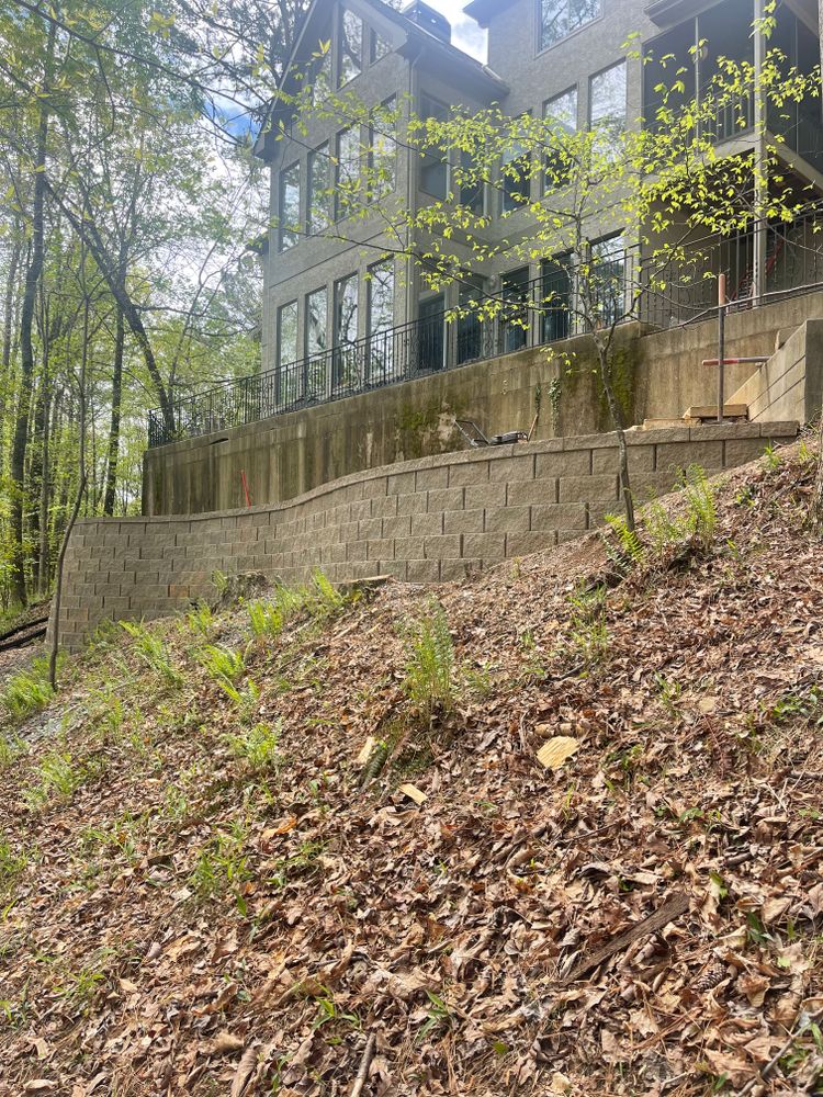 Our expert team specializes in building durable and visually appealing retaining walls to help prevent erosion, improve drainage, and add structure to your outdoor space. Contact us for a consultation today! for Precise Landscape and Irrigation Solutions in Metro Atlanta, GA