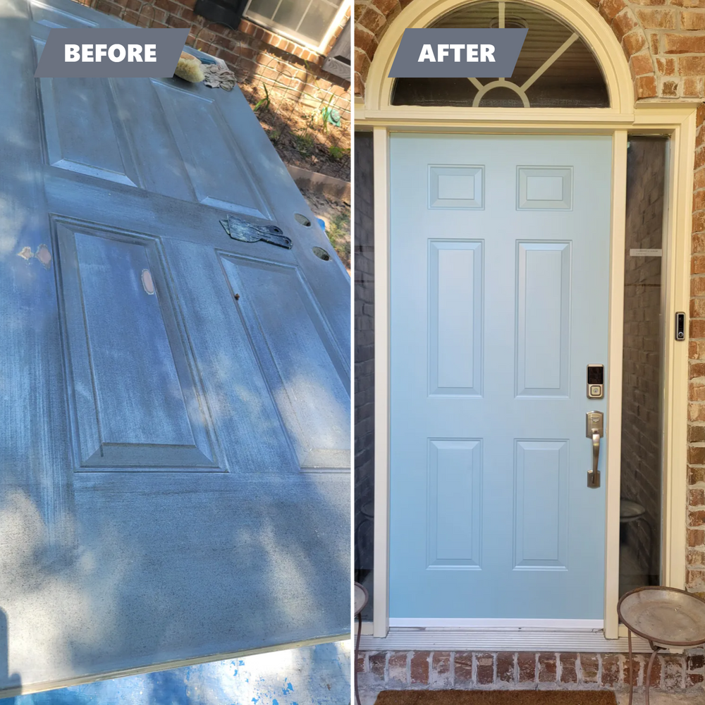 Exterior doors paint  for Bocanegra Painting  in Savannah, GA