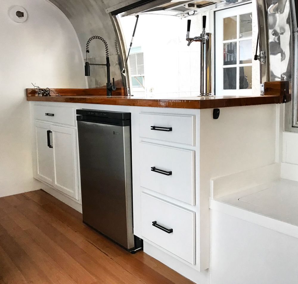 Airstream - Mobile Bar for Mauka to Makai RV Renovations in Los Angeles, CA