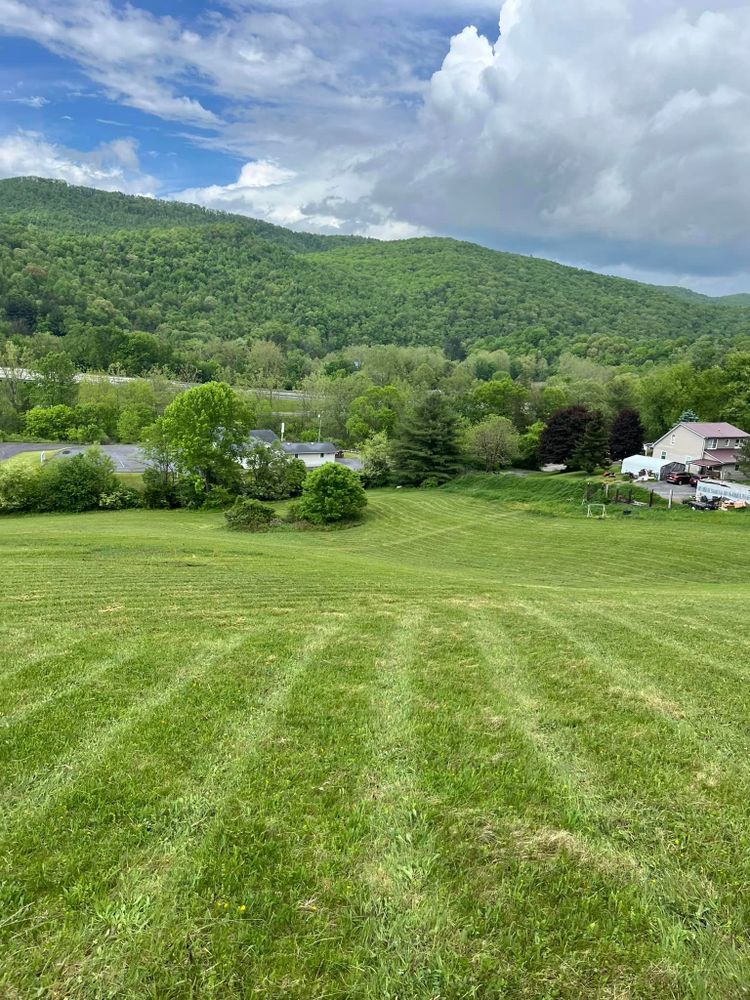 We offer professional lawn maintenance services to keep your property looking pristine year-round, including mowing, edging, trimming, and fertilizing to enhance the curb appeal of your home. for Deer Run Property Services in Rocky Gap, VA