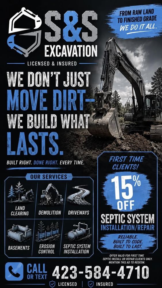 All Photos for S&S Excavation LLC in Cleveland, TN