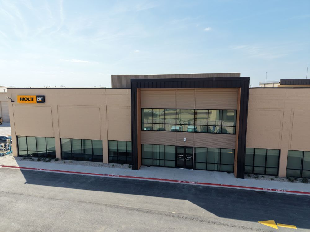 Holt Cat Irving for Triple R Custom Metal Roofing in Fort Worth, TX