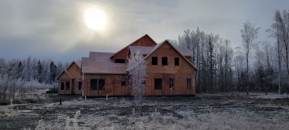 Framing for SteveWorks Construction in Sterling, AK