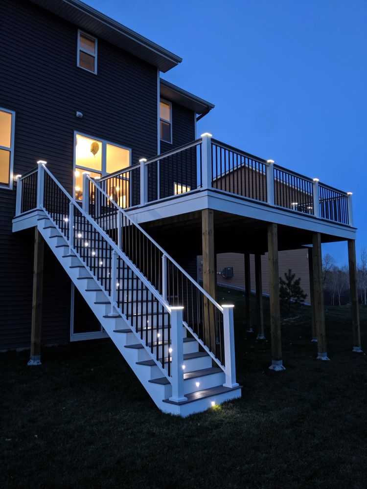 Our deck projects for Radke Deck Works & Remodeling in Elk River,  MN