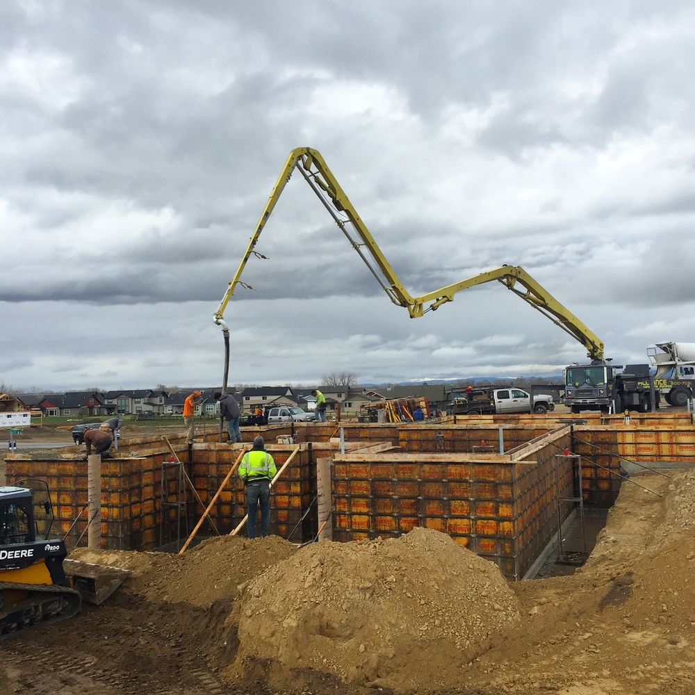 Foundations for R&H Homes in Bozeman, MT