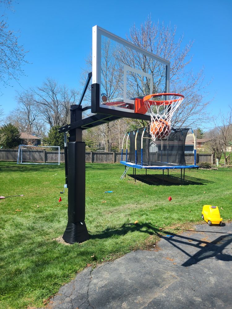 Basketball Hoop Installation for Fence Medic in Northbrook, IL