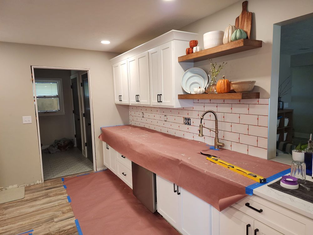 Transform your kitchen and cabinetry with our expert refinishing service, enhancing their appearance and durability. Enjoy a refreshed look without the cost of replacements, all tailored to your style preferences. for P & Q Painting and Restoration in Rochester, KY