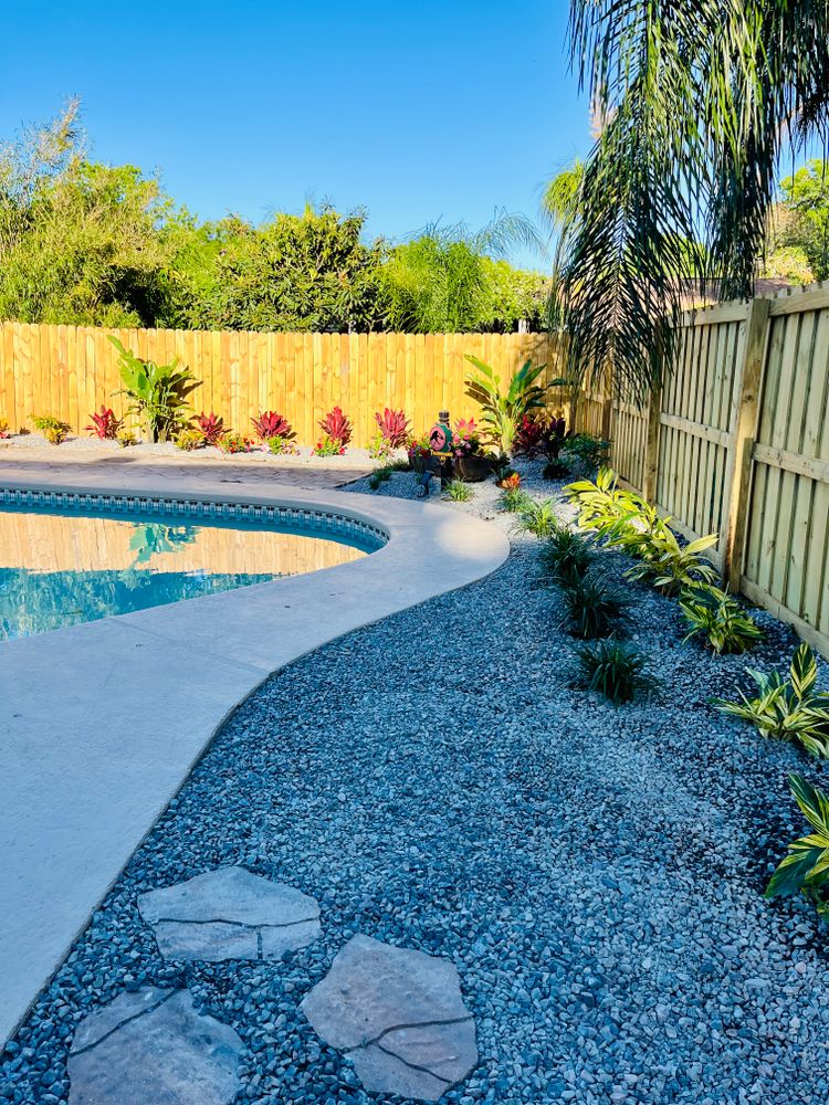 Landscape Design and Installation for Verimay's Garden and Landscaping in Hillsborough County, FL