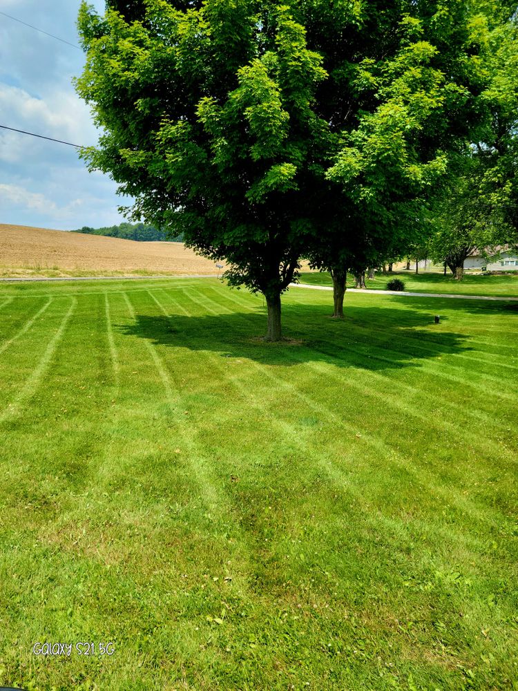 Our weekly mowing services ensure your lawn stays pristine, neatly cut, and healthy throughout the season. Trust our expert team to enhance your home's curb appeal with consistent care and attention. for A&A Lawnworks in Maximo, OH