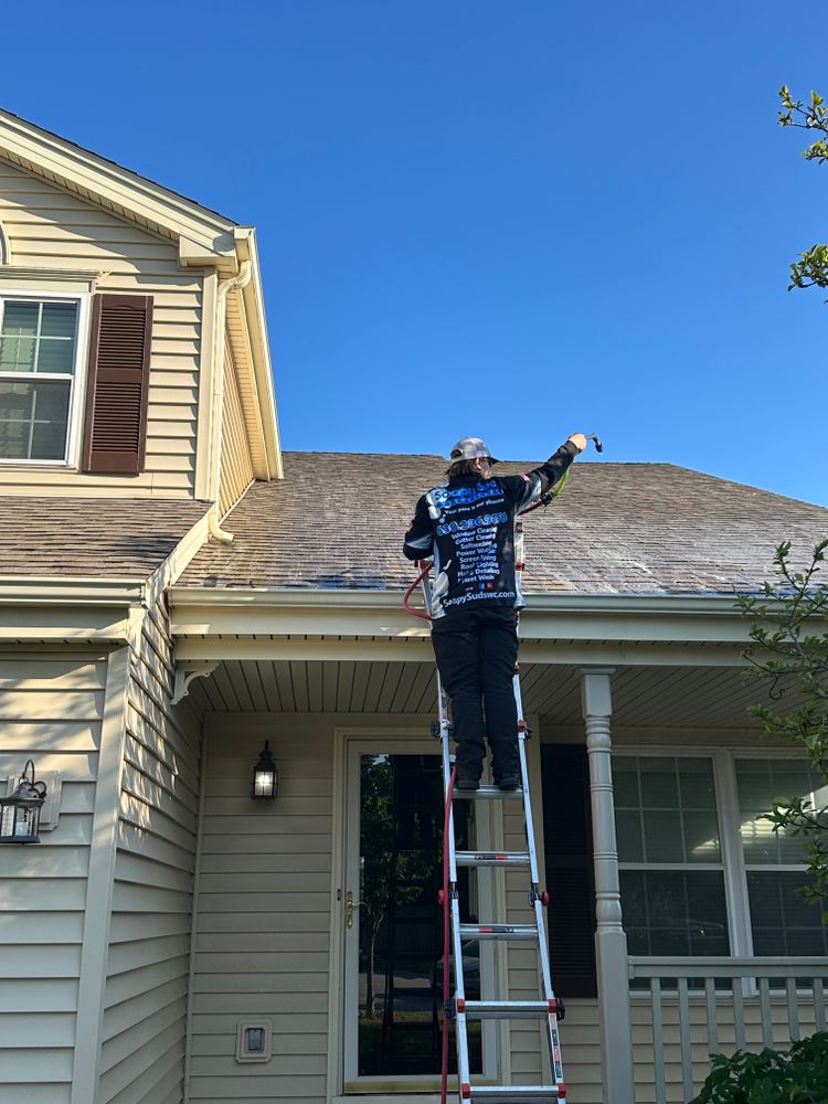 Roof Washing for Soapy Suds Services in St. Charles, IL